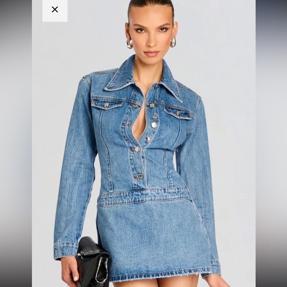 ARIZONA DENIM MINI DRESS
SER.O.YA